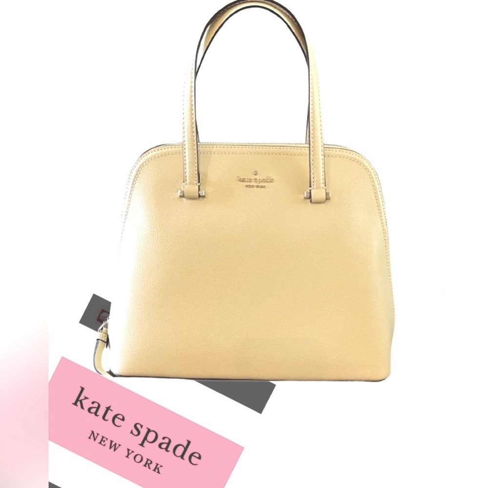 Kate Spade Yellow Satchel Bag